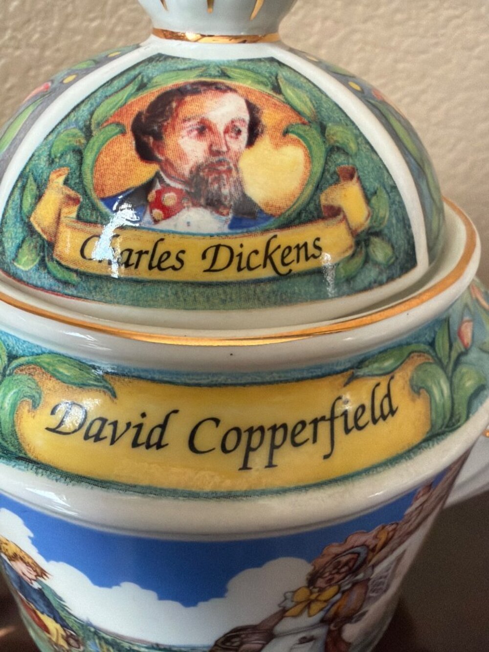 Set of 2 Vintage Sadler England Teapots David Copperfield & Floral Mini Teapot - Picture 16 of 16